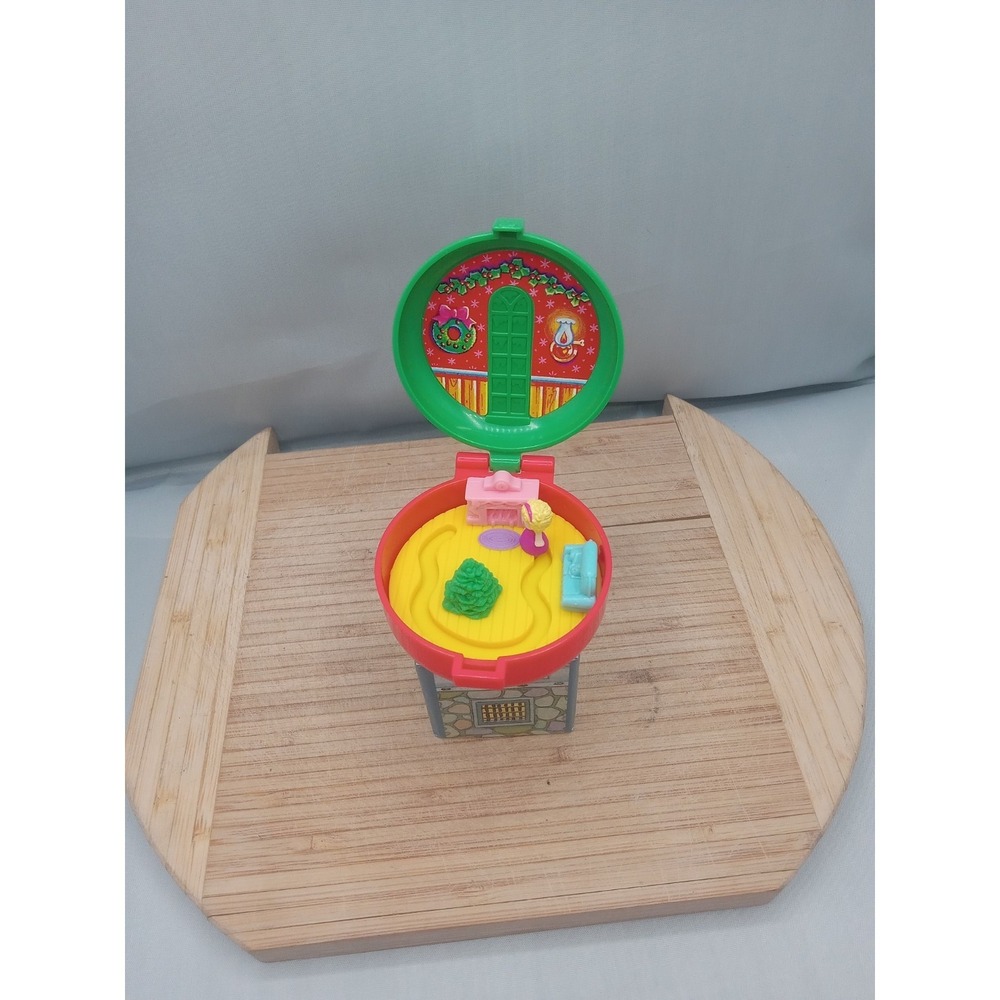 Bluebird‎ Polly Pocket McDonalds Happy Meal Toy Christmas Wreath Holiday 1993